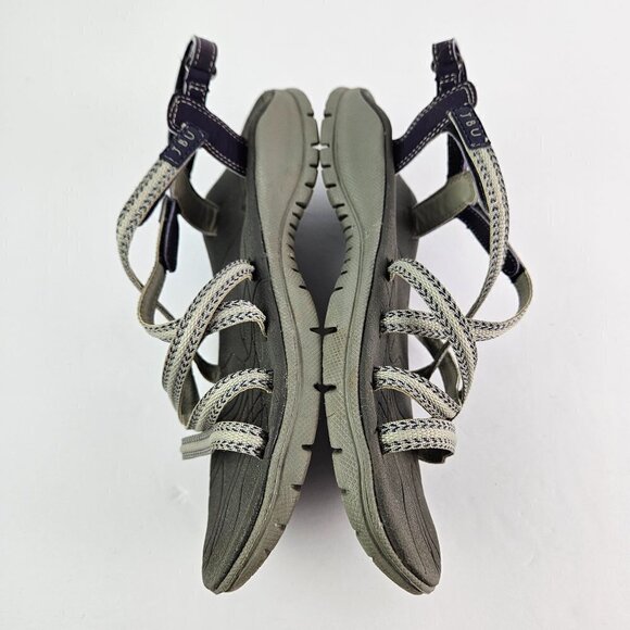 JBU by Jambu Adventure On Hypergrip Gray Adjustable Strap River Sandal 8 - Picture 5 of 9